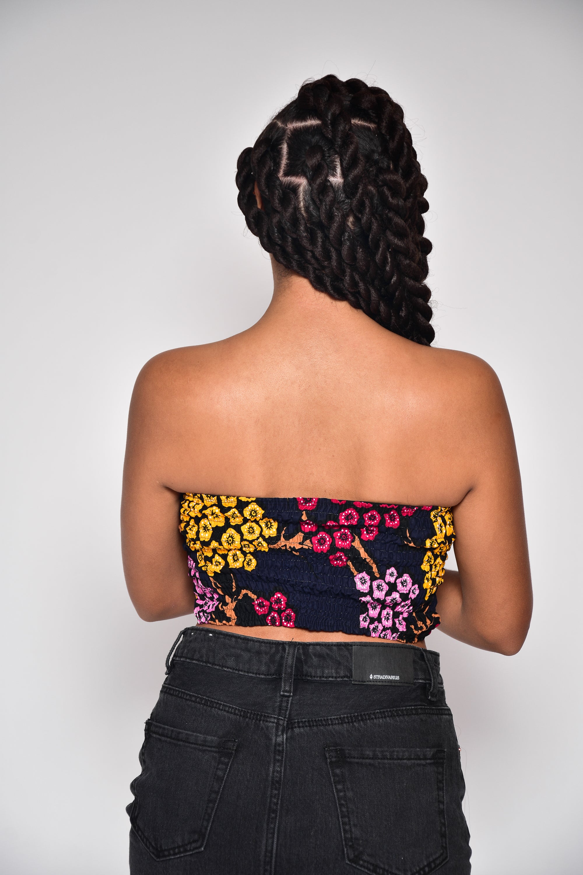 Crop top en wax - ALIZE - makomie