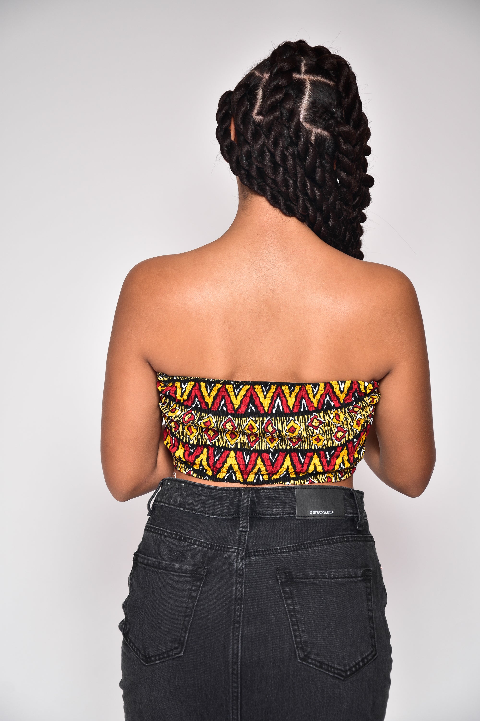 Crop top en wax - THEA - makomie