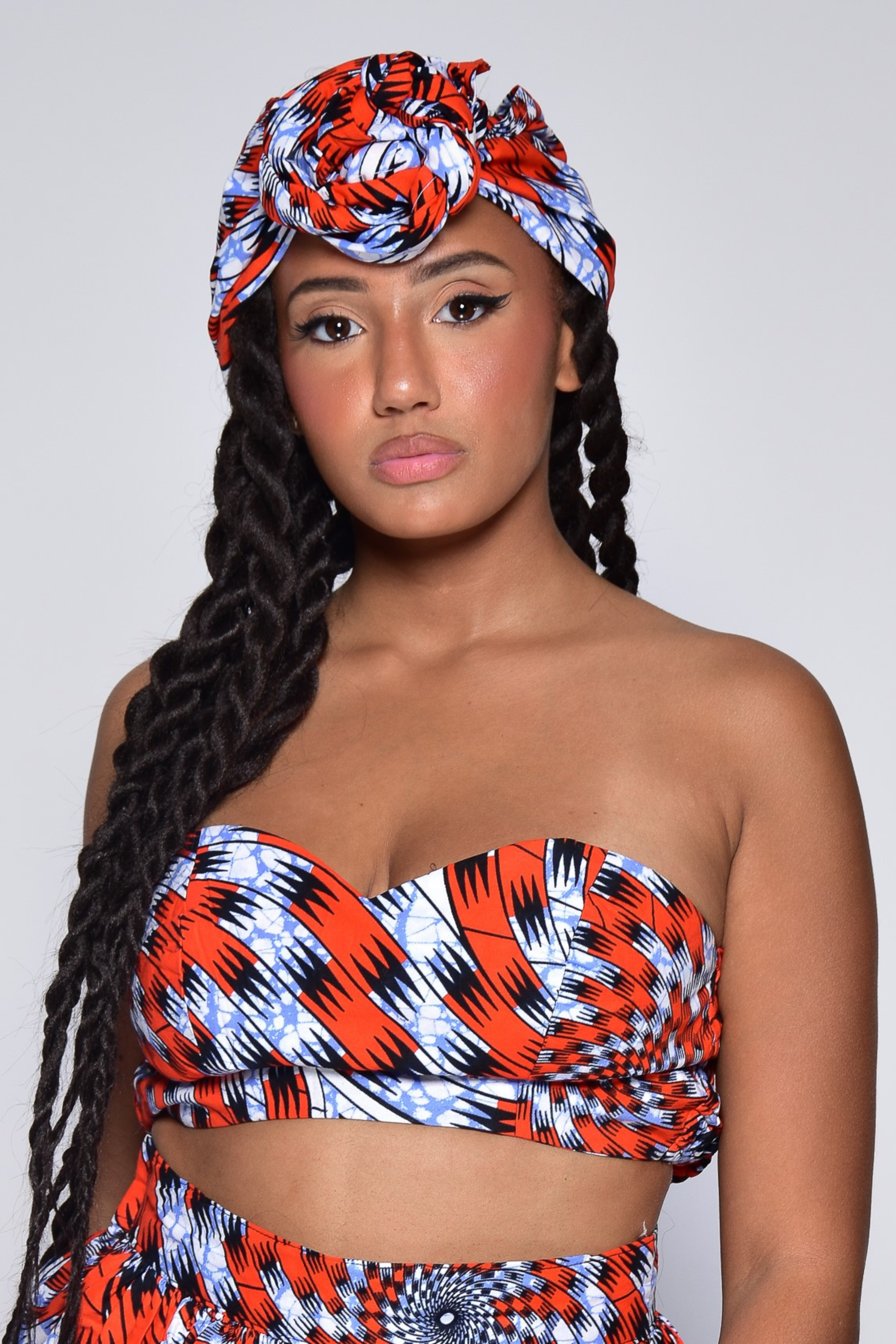 Ensemble jupe et haut africain best sale