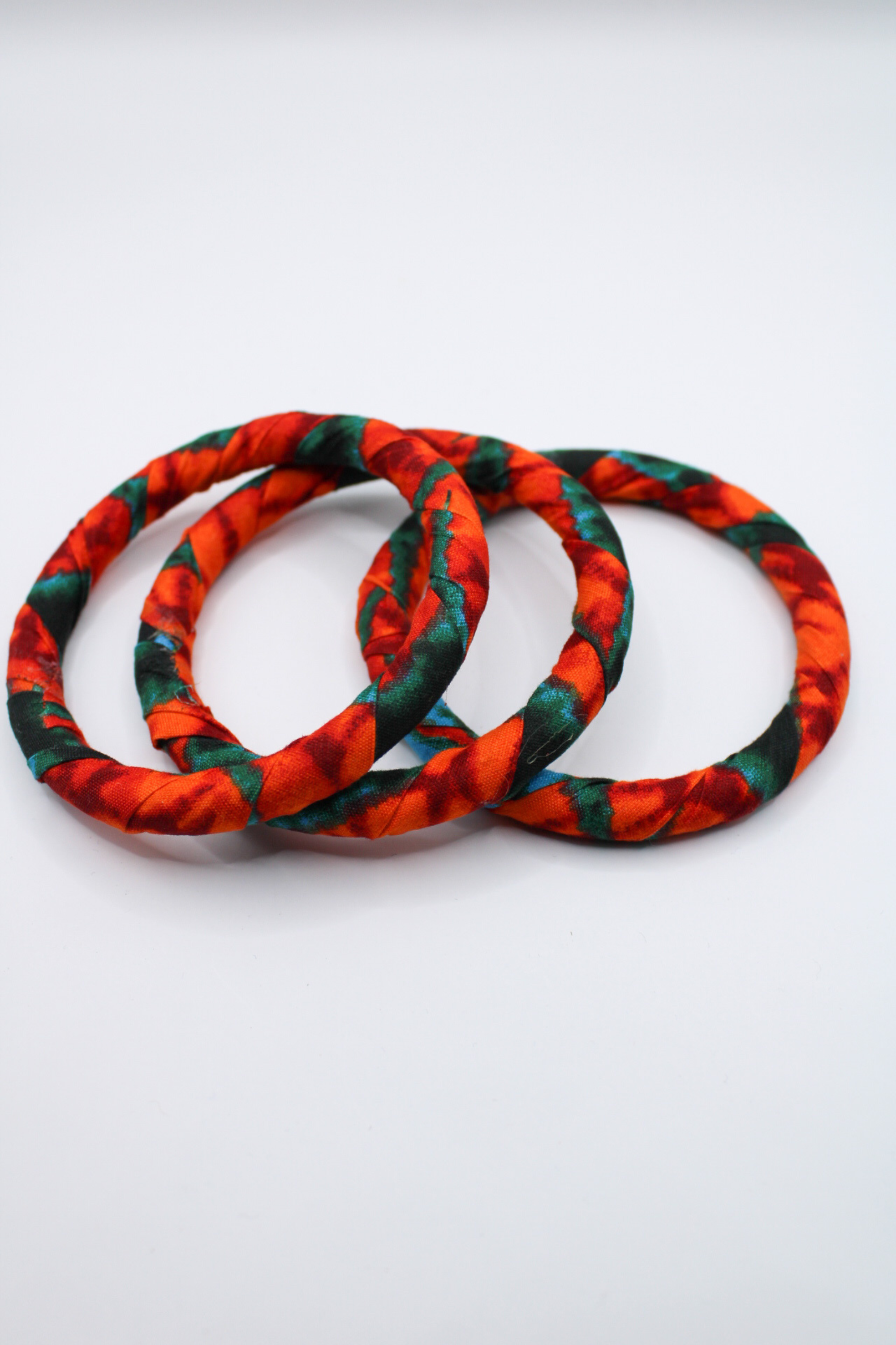 Lot de 3 bracelets orange