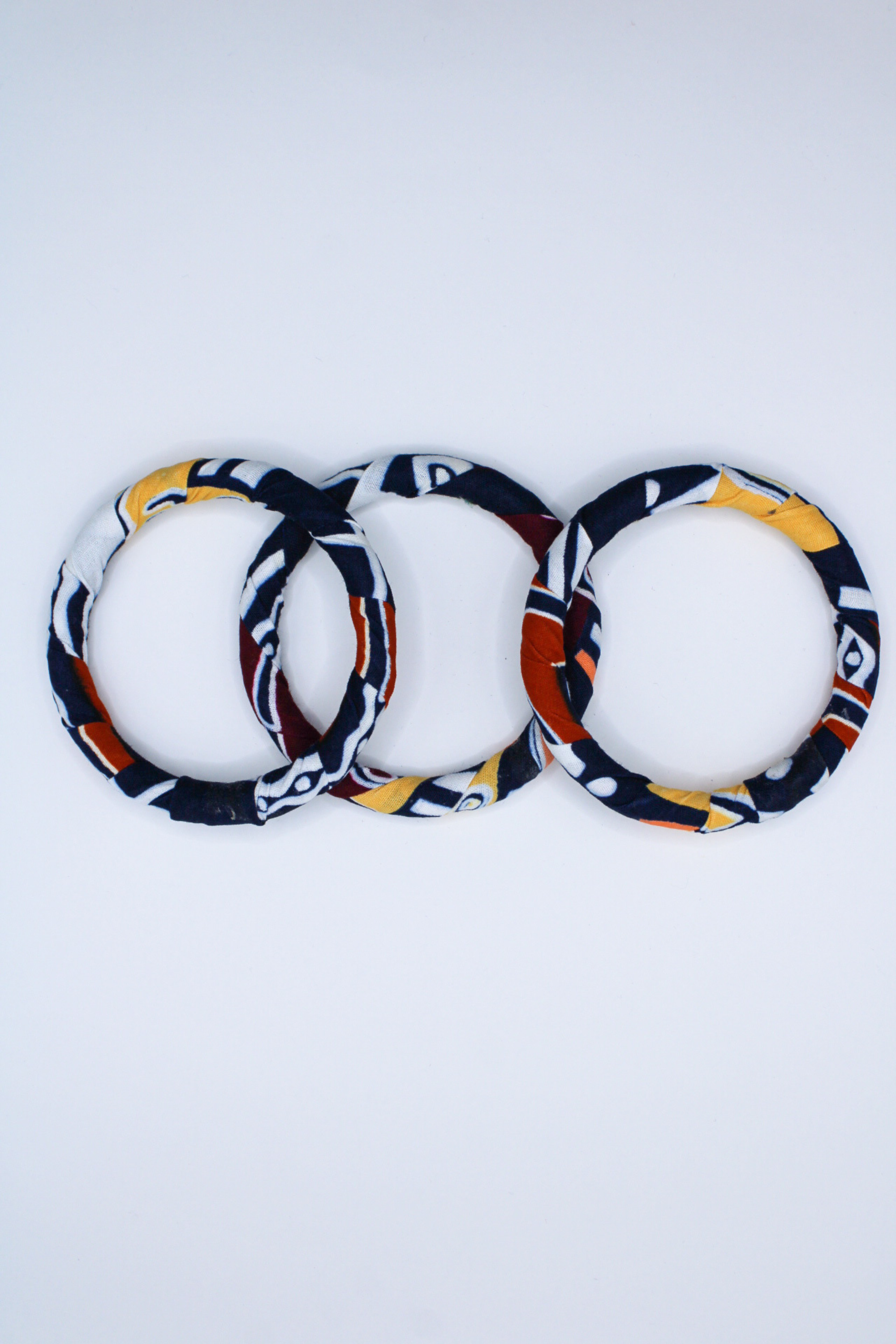 Lot de 3 bracelets en wax